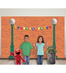 Everyday Sesame Street Personalized Backdrop Kit