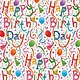Happy Birthday Gift Wrapping Paper - 30" x 8' Roll