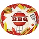 'BBQ' Oval Plate - Set of Eight