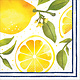 Lemons Luncheon Napkins (16 Count)