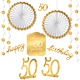 Golden Age Birthday 50th Room Decoration Kit