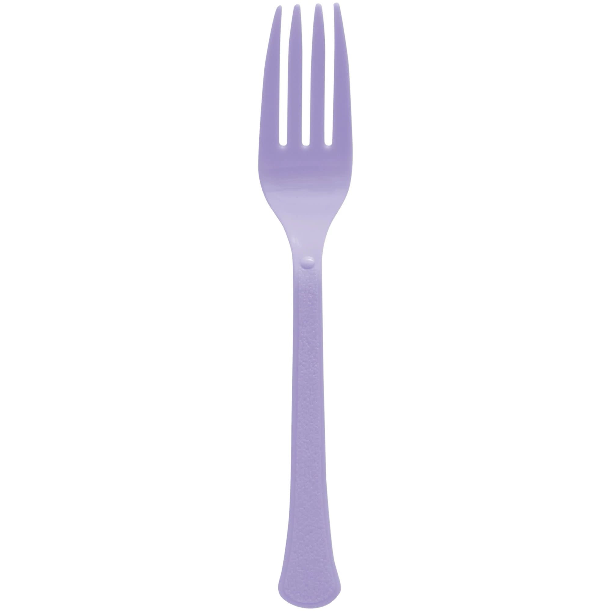 Boxed, Heavy Weight Forks, High Ct. - Lavender (50 Count)