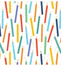 All Over Candles Jumbo Gift Wrap