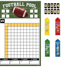 Football Pool Game With Ribbons