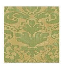 Palazzo Paper Luncheon Napkins in Moss Green - 20 Per Package
