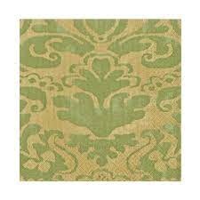 Palazzo Paper Luncheon Napkins in Moss Green - 20 Per Package