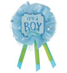 It's A Boy Fancy Award Ribbon