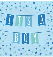 It's A Boy Beverage Napkins