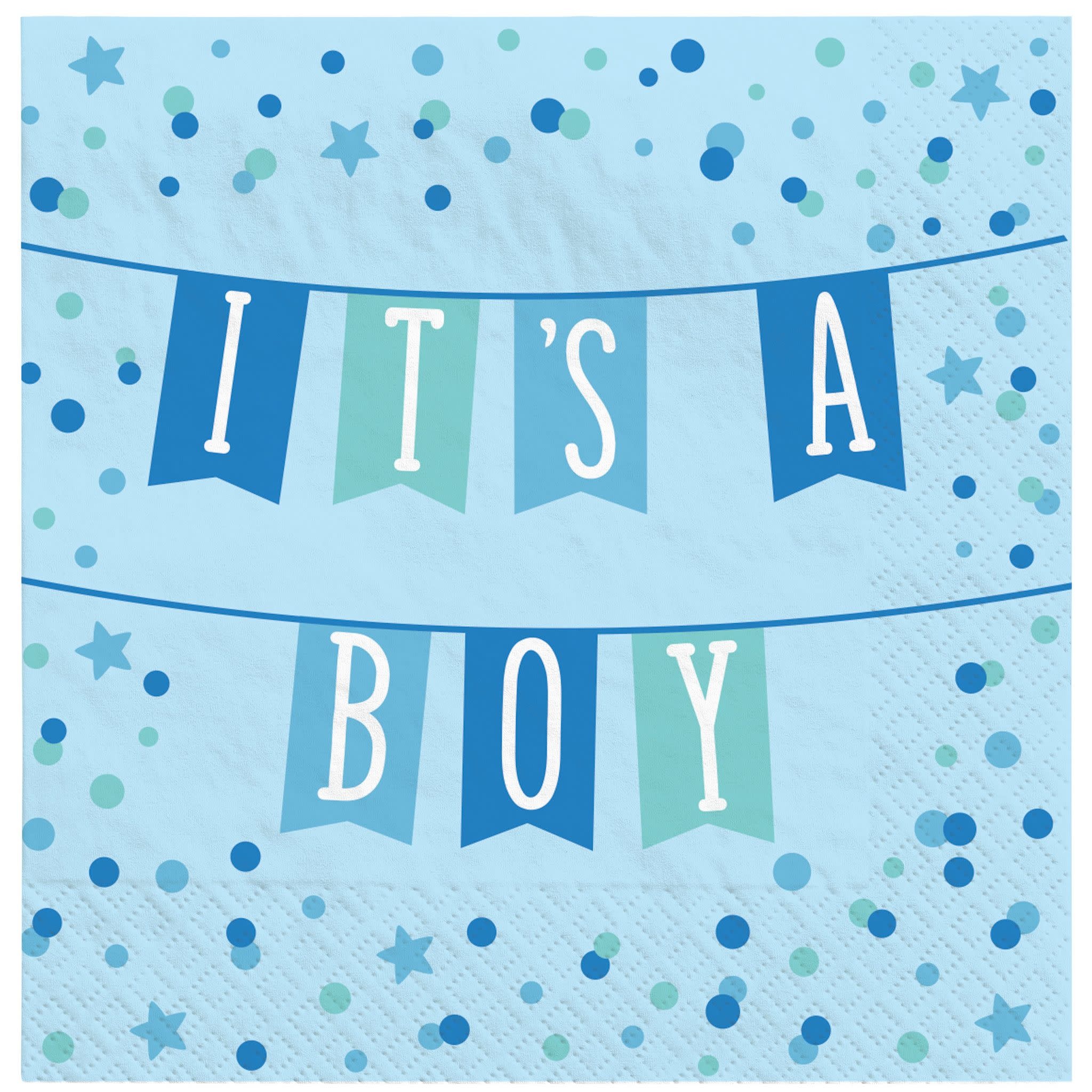 It's A Boy Beverage Napkins