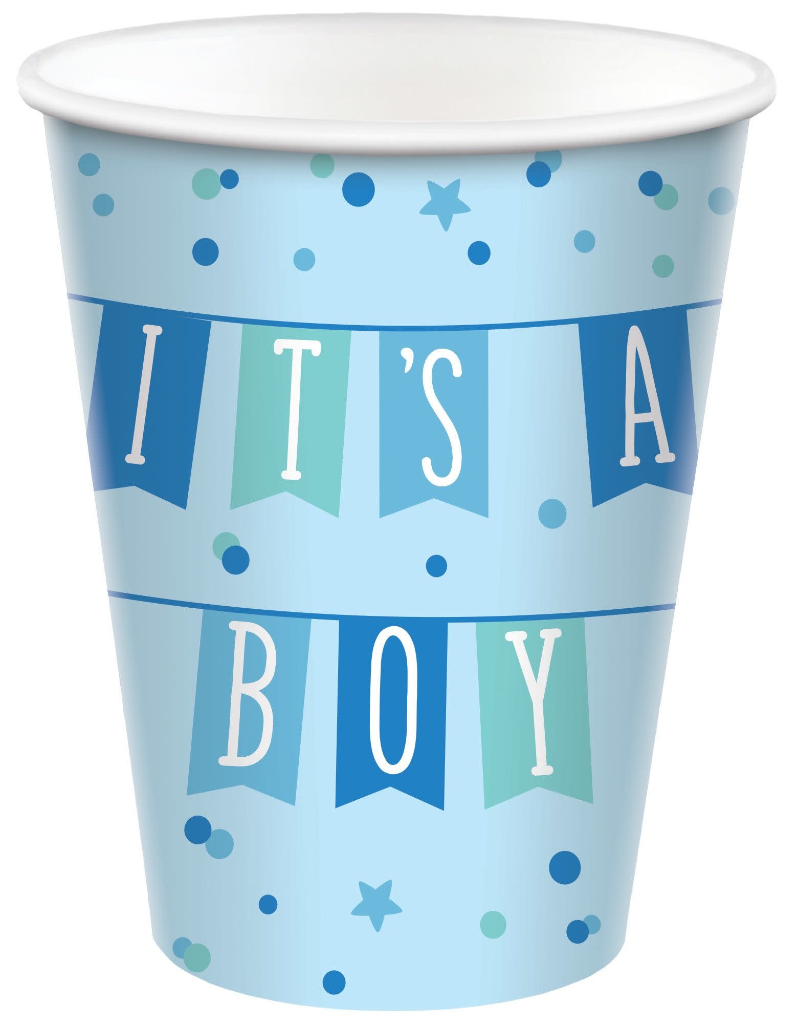 It's A Boy 9 Oz Paper Cups