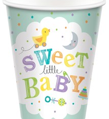 Sweet Little Baby 9 Oz Paper Cups