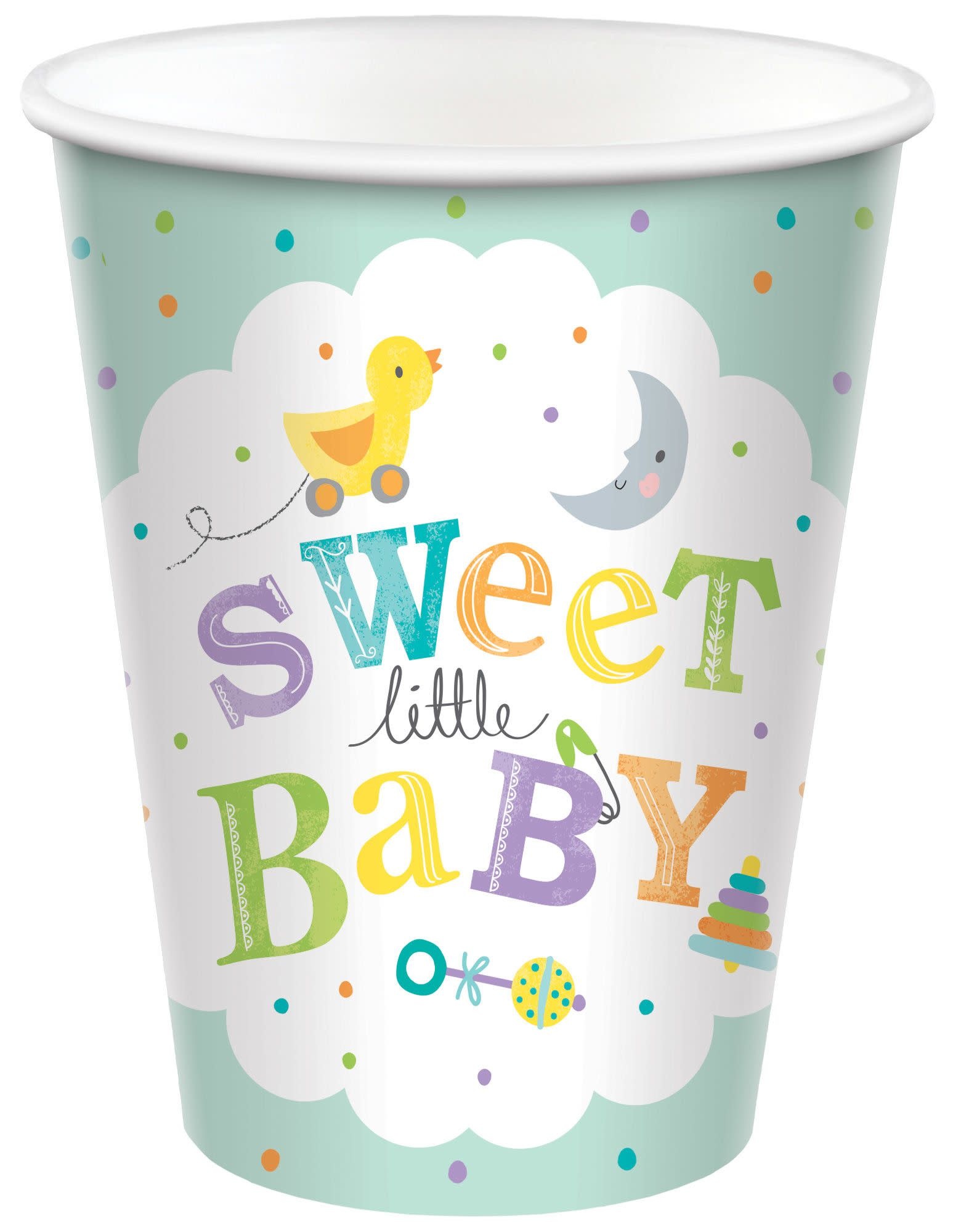 Sweet Little Baby 9 Oz Paper Cups