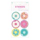 Donut Party Stickers