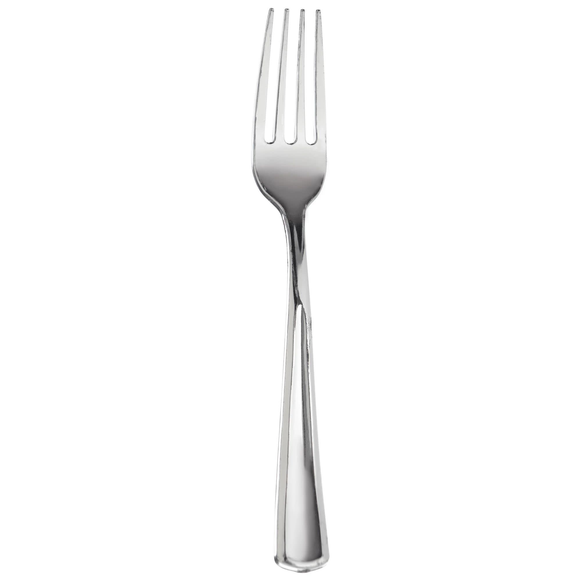 Premium Metallic Fork - Silver