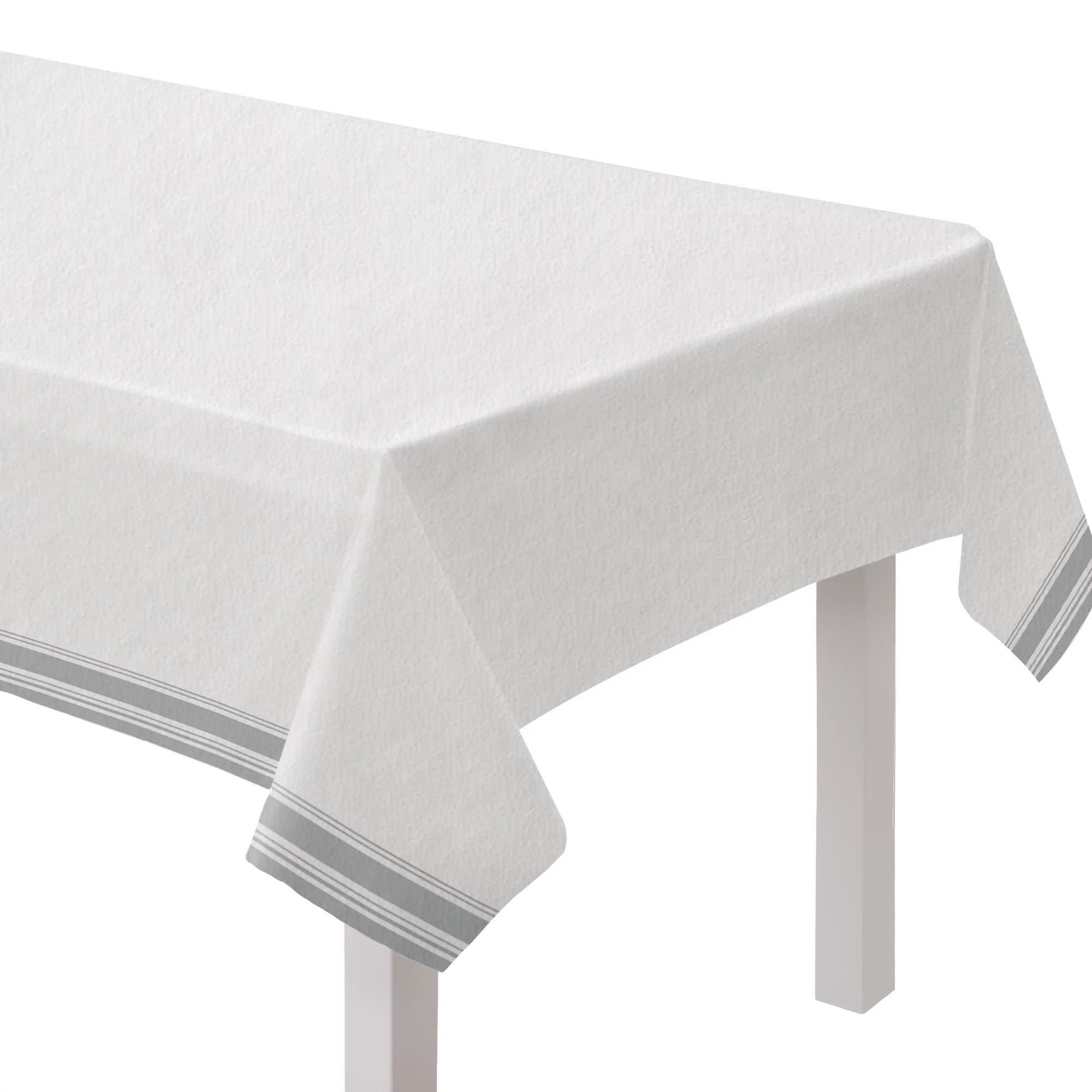 Airlaid Table Cover - Silver