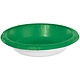 20 Oz. Paper Bowls, Mid Ct. - Festive Green