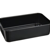 Guest Towel Caddy- Melamine Black