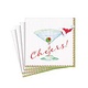 Christmas Cocktail Cheers! Paper Cocktail Napkins - 20 Per Package