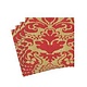 Palazzo Paper Cocktail Napkins in Red - 20 Per Package