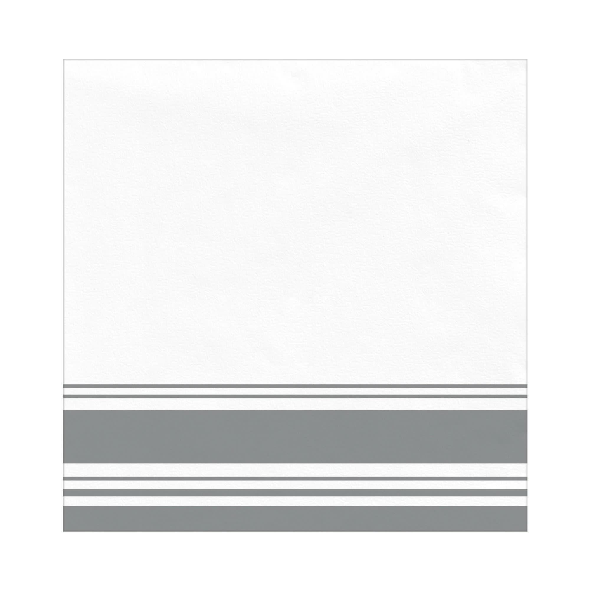 Airlaid Beverage Napkin - Silver