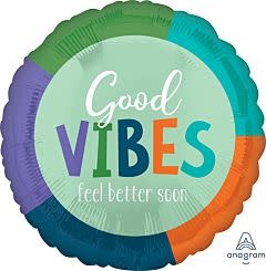 17" Good Vibes Feel Better - #156