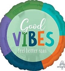 17" Good Vibes Feel Better - #156