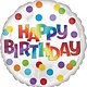 17" Happy Birthday Dots Of Color-#13