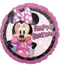 18" Mylar 'Happy Birthday" Minnie Mouse  Forever - #148