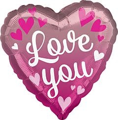 17" Love You Pink Ombré - #210