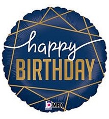 18" Navy Birthday-#14