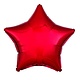 18" Mylar "Red Star" - #289