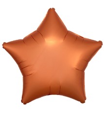 18" Mylar "Orange Star" - #290