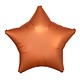 18" Mylar "Orange Star" - #290