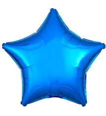 18" Mylar "Blue Star"  - #292