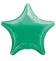18" Mylar "Green Star" - #293