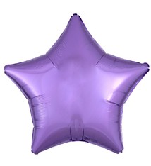18" Mylar "Spring Lilac Star" - #297