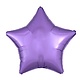 18" Mylar "Spring Lilac Star" - #297