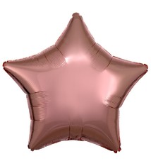 18" Mylar "Rose Gold Star" - #299
