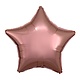 18" Mylar "Rose Gold Star" - #299