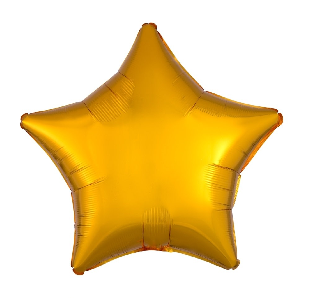 18" Mylar "Gold Star" - #300