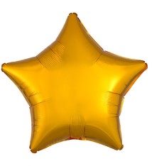18" Mylar "Gold Star" - #300