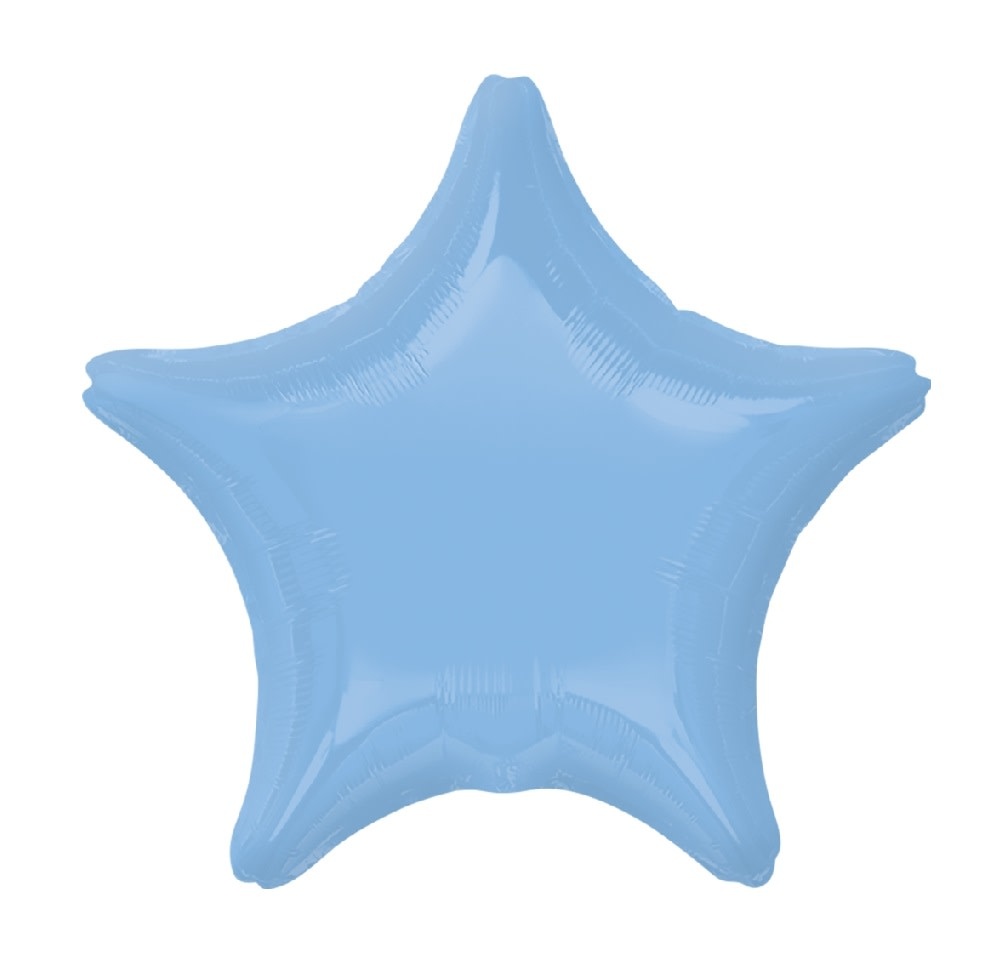 18" Mylar "Pastel Blue Star" - #308