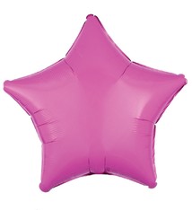 18" Mylar "Bubblegum Pink Star" - #310