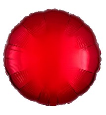 18" Mylar 'Red Circle" - #313