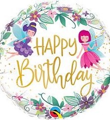 18" Birthday Wild Flower Fairies-#50