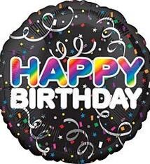 18" Birthday Bold - #32