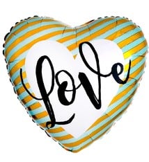 18" Mylar "Love" Heart - #227