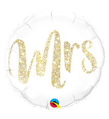 18" Mylar "Mrs"  - #228