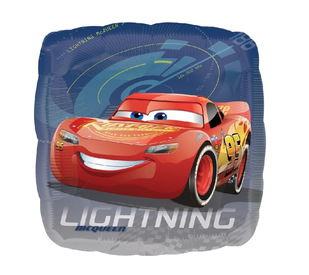 18" Mylar "Cars Lightning McQueen"- #108