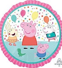 18" Mylar "Peppa Pig"  - #134